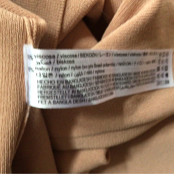 Zara | Cut Out Knit Dress in Dusty Pink NWT, Medium - Picture 7 of 8